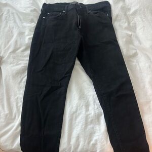 Black Abercrombie & Fitch Athletic Slim Denim Jeans